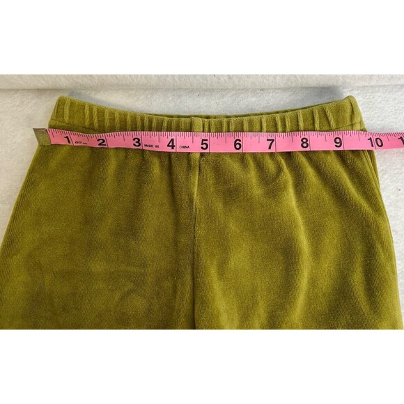 Matilda Jane size 2 Character Counts Green Velour‎ Pear Big Ruffles  EUC - Picture 10 of 11